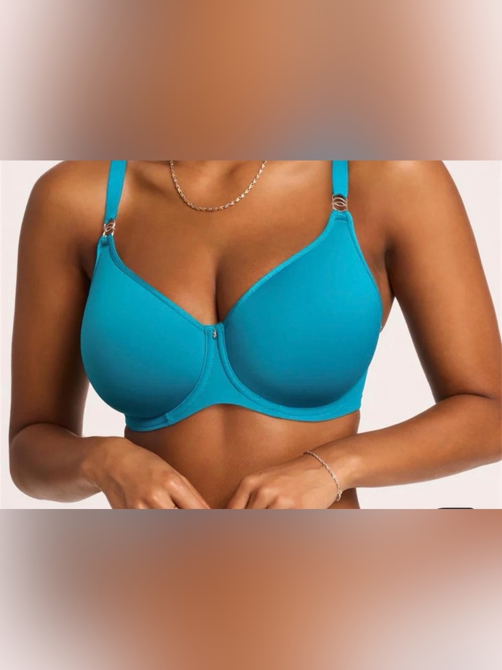 Montelle Intimates Sublime Spacer Bra 32D Turquoise